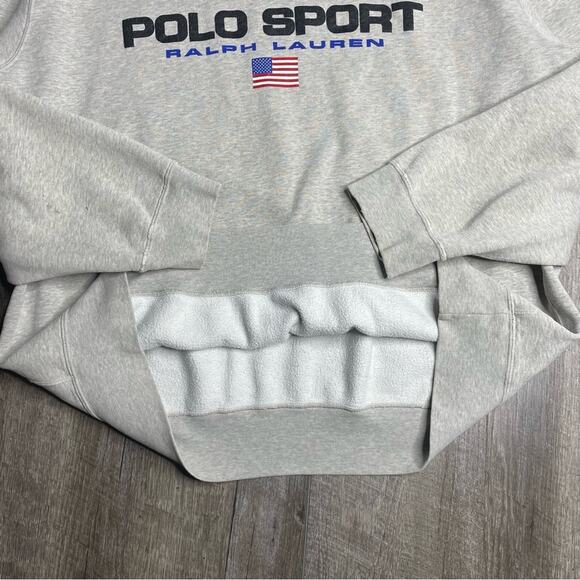 Polo Sport Gray Crewneck Sweatshirt Size XXL - Picture 8 of 10